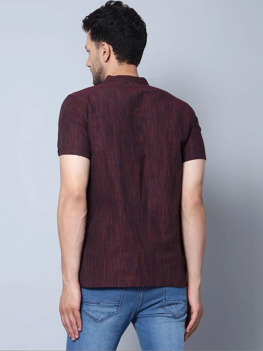 Latest Chikan Garments Men Khadi Kurta thumbnail 4