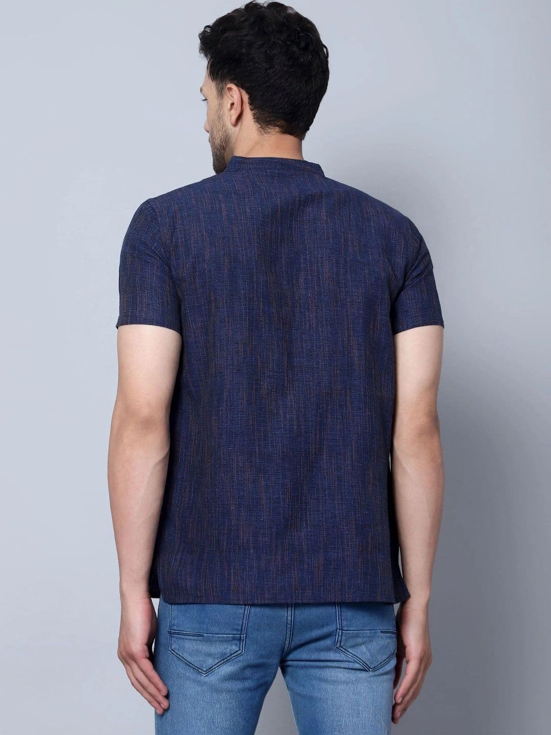 Latest Chikan Garments Men Khadi Kurta thumbnail 5