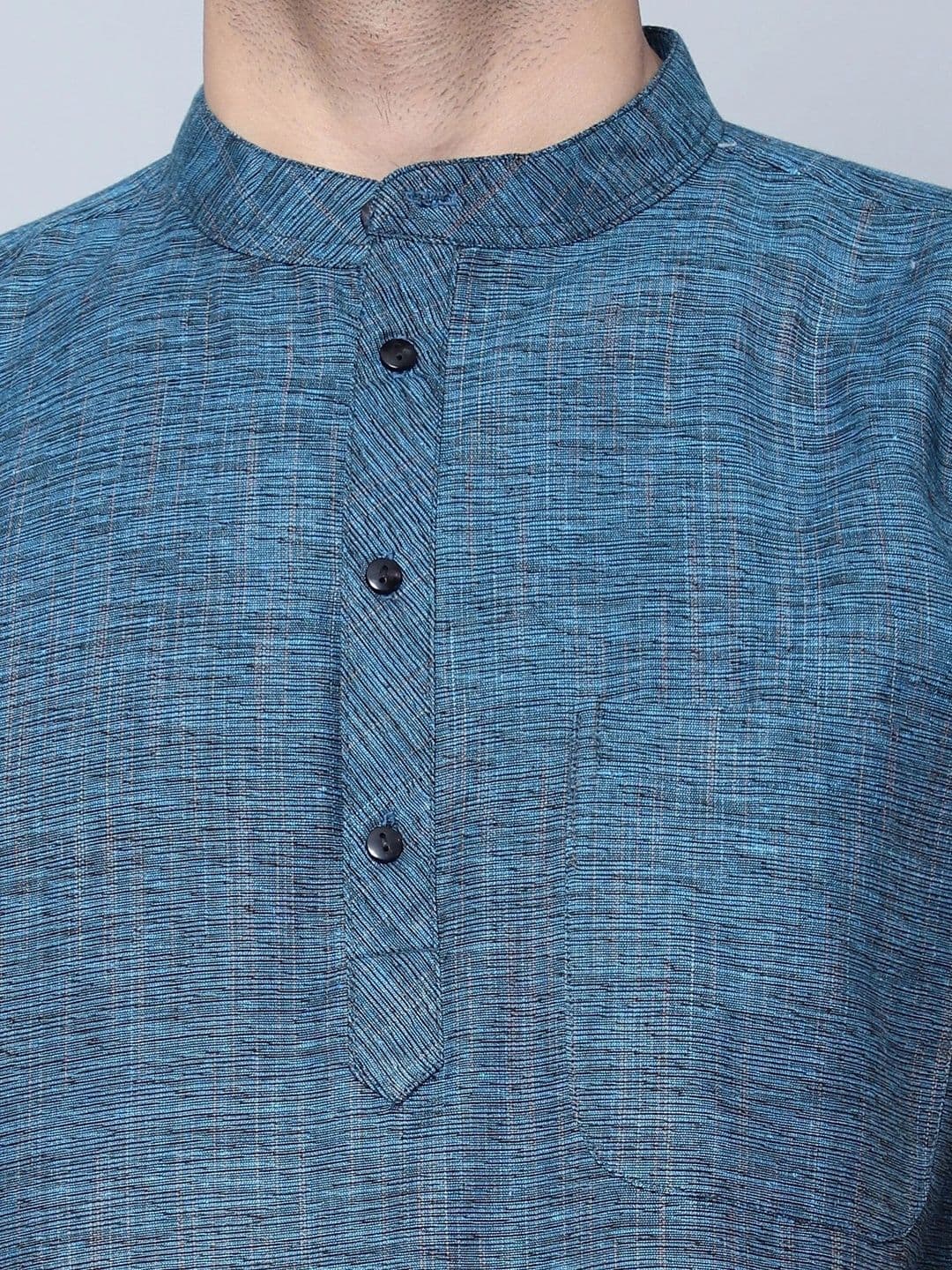 Latest Chikan Garments Men Khadi Kurta thumbnail 5