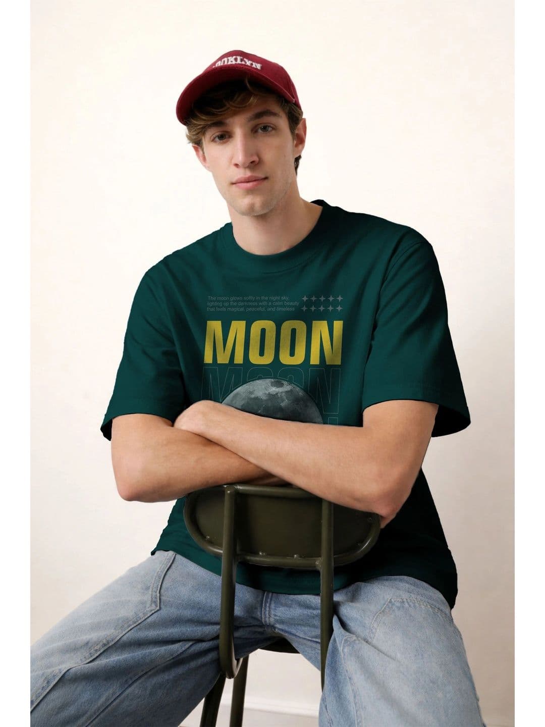 Moda rapido X TOGS & TERRE Men Printed Organic Cotton Blend T-shirt thumbnail 5