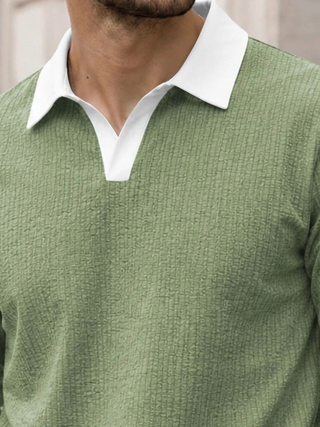 SZN Men Polo Collar T-shirt thumbnail 3