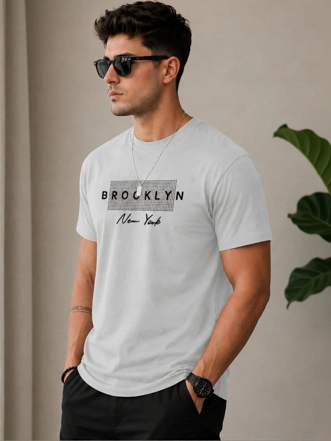 SZN Men Typography Printed T-shirt thumbnail 2