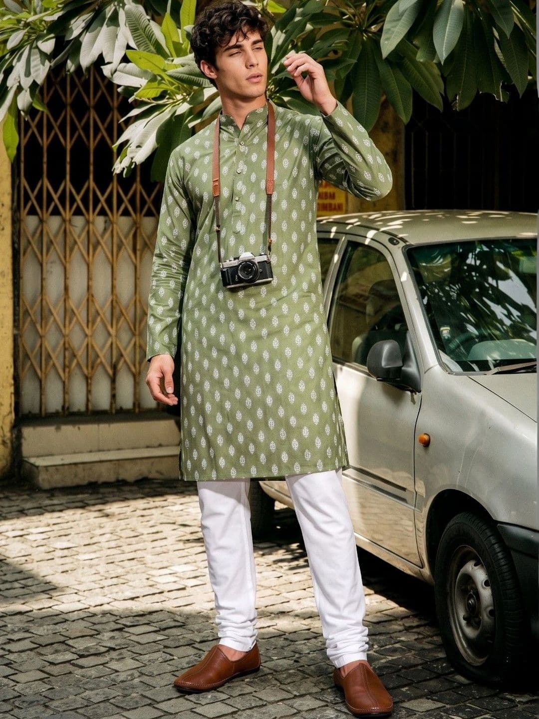 DRIP CHOWK Men Ethnic Motifs Printed Kurta - view 1