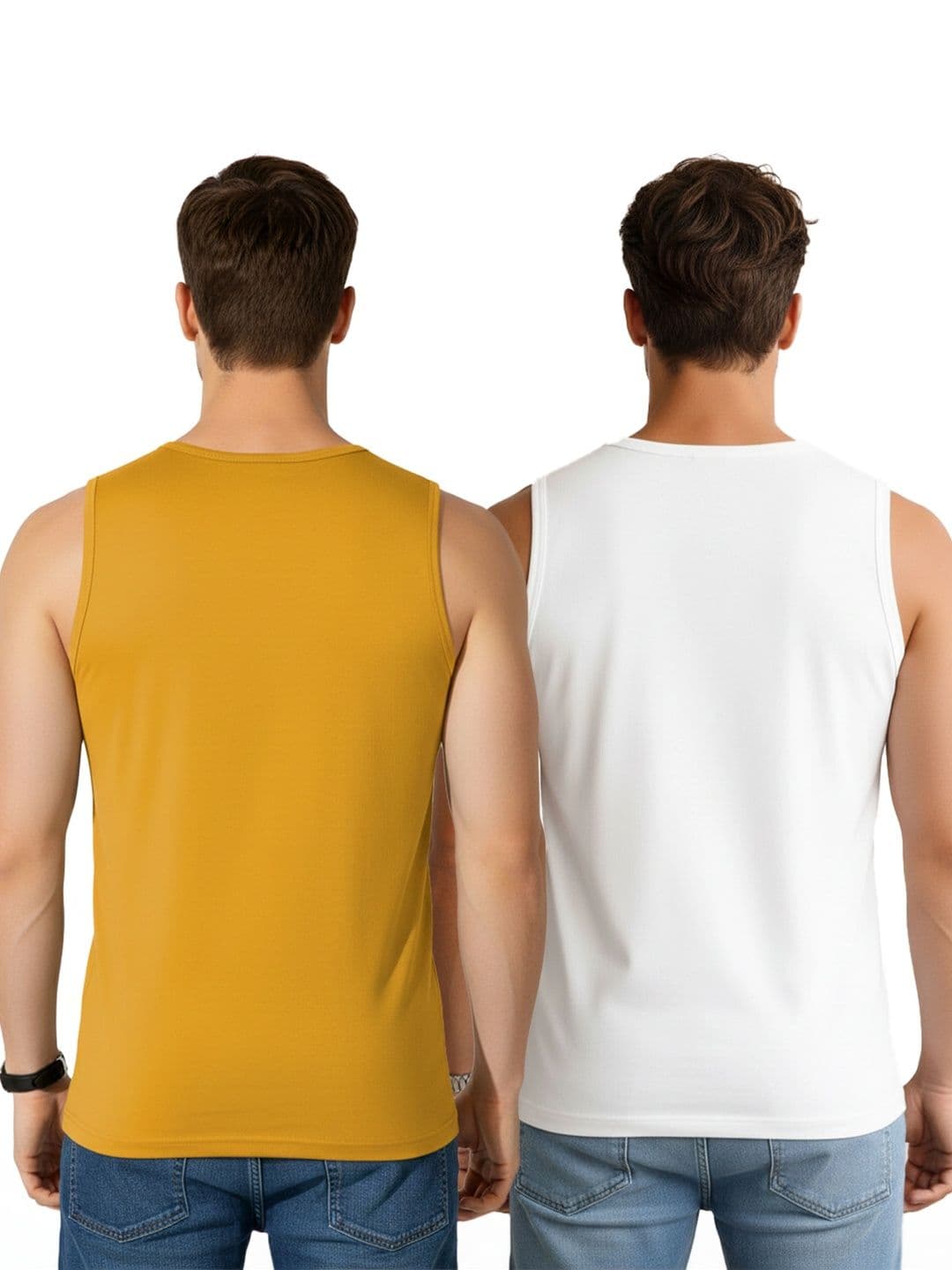 SLOWLORIS Men  PAck Of 2 Printed T-shirt thumbnail 3
