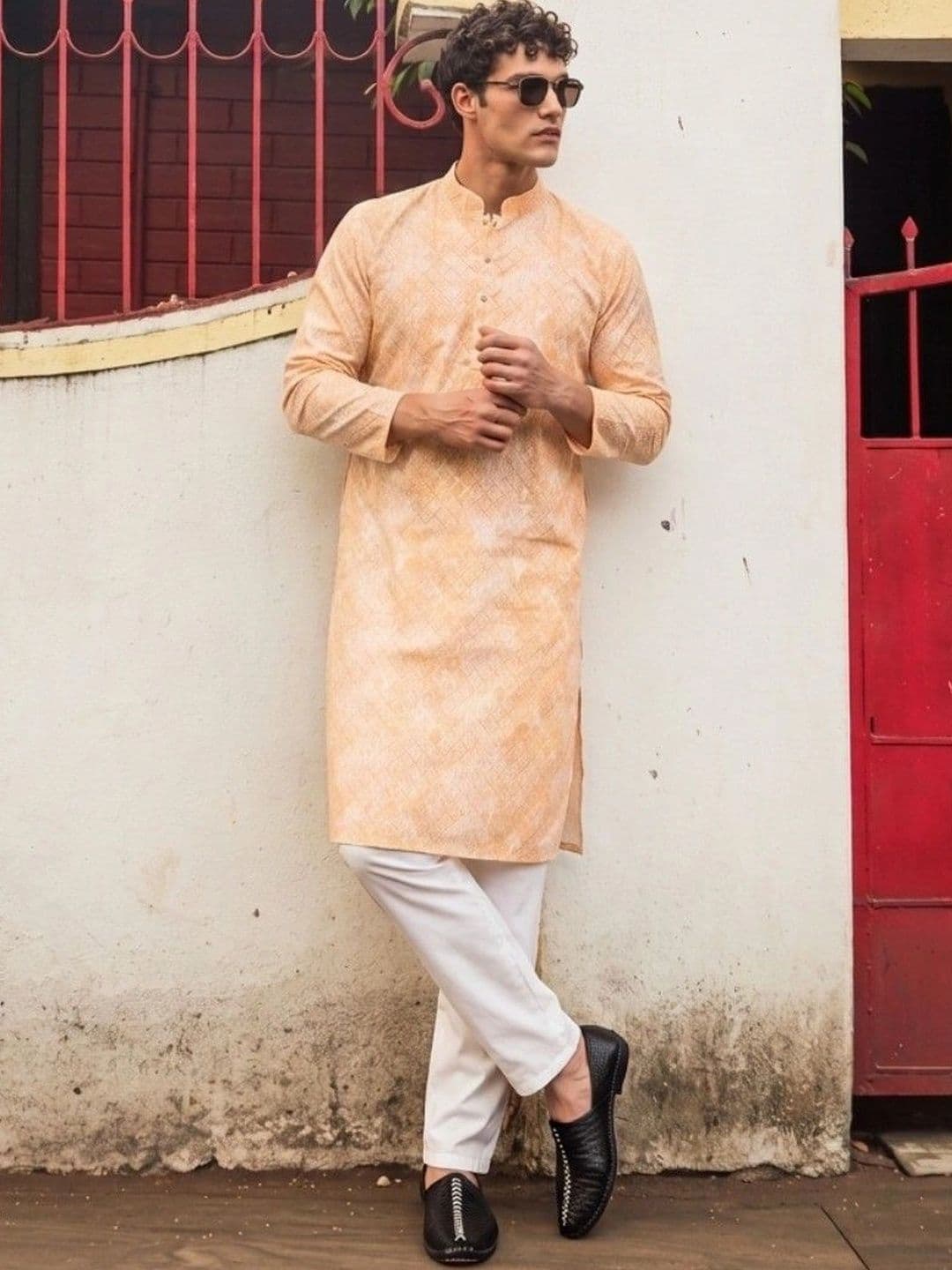 DRIP CHOWK Men Thread Work Kurta thumbnail 3