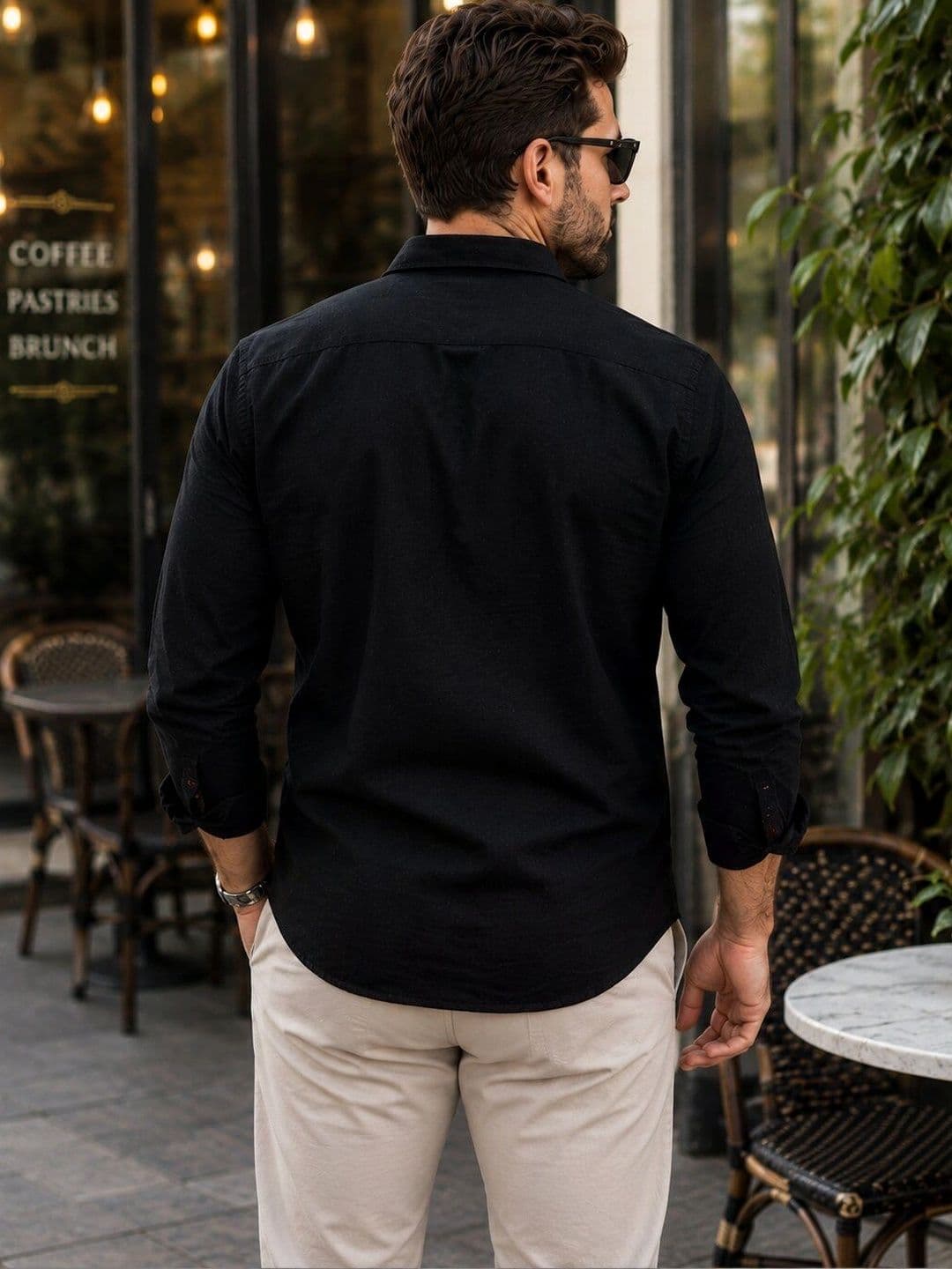 BLACK ROSSY Men Printed Casual Shirt thumbnail 2