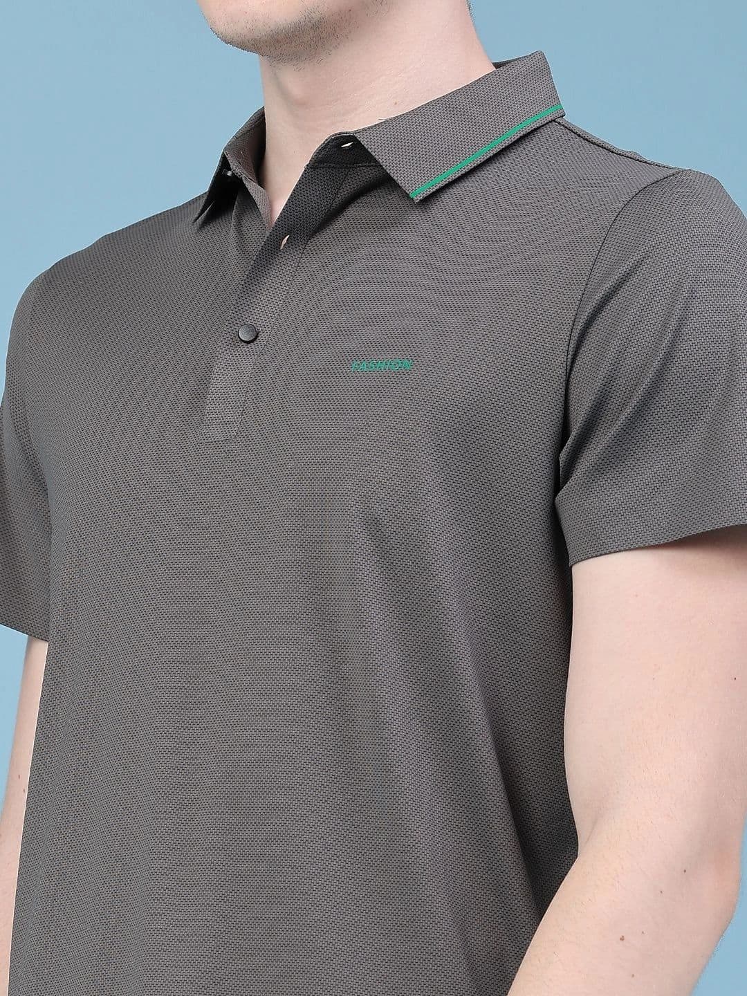 V-Mart Men Polo Collar Slim Fit T-shirt thumbnail 5