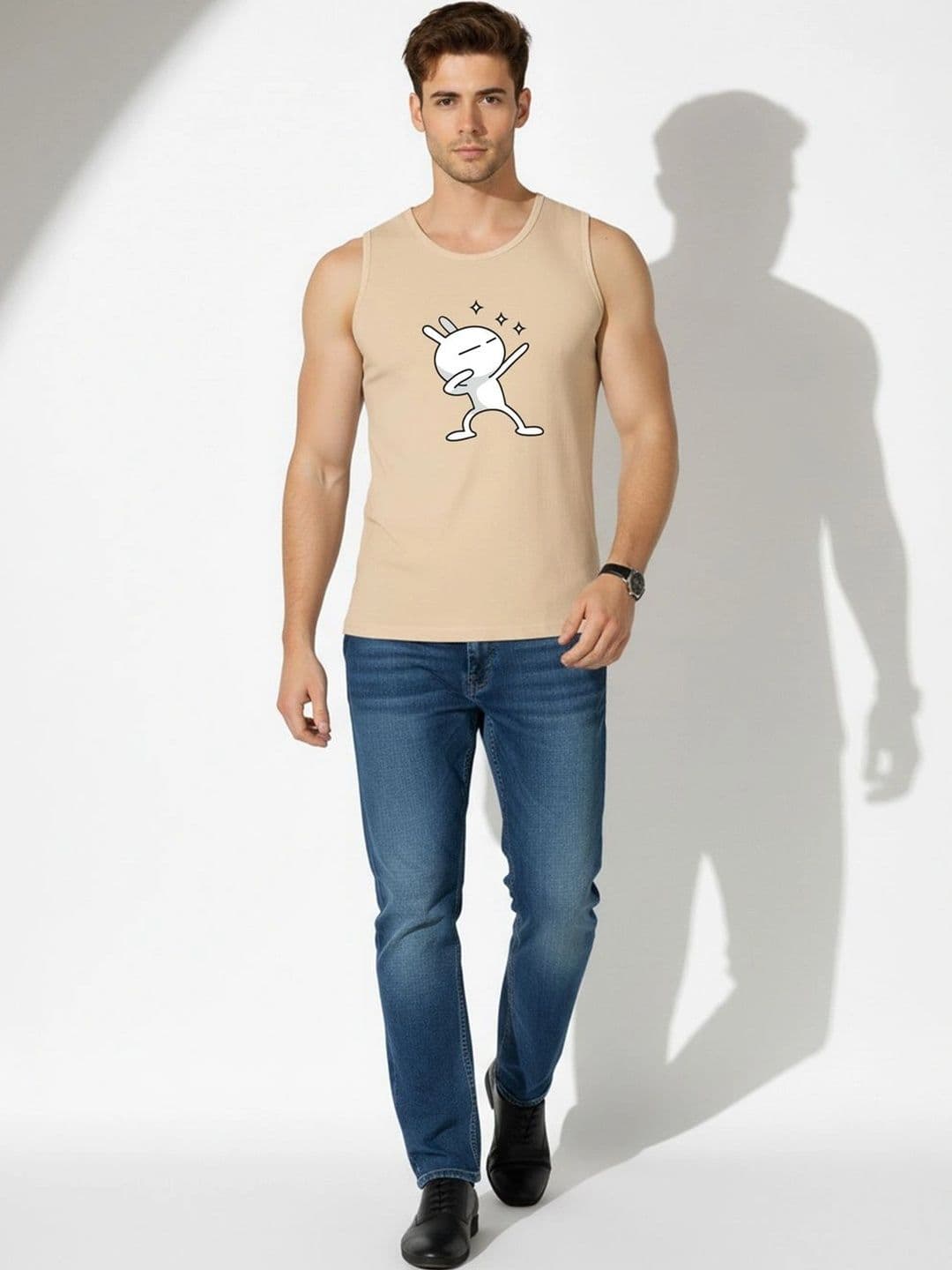 CRYPTIC Men Pack Of 2 Cotton Printed T-shirt thumbnail 6