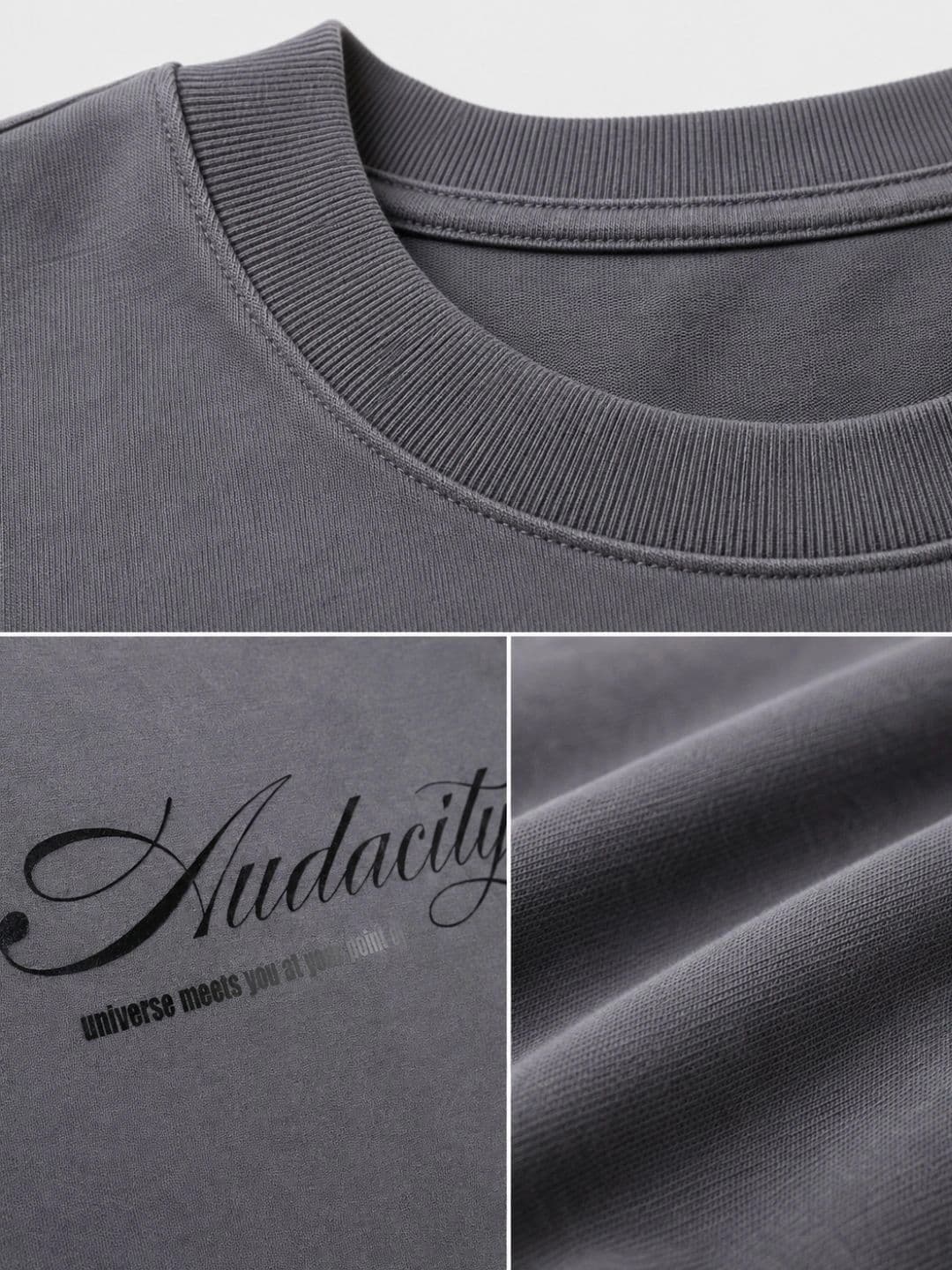 THE NOX Men Typography Printed Bio Finish T-shirt thumbnail 3