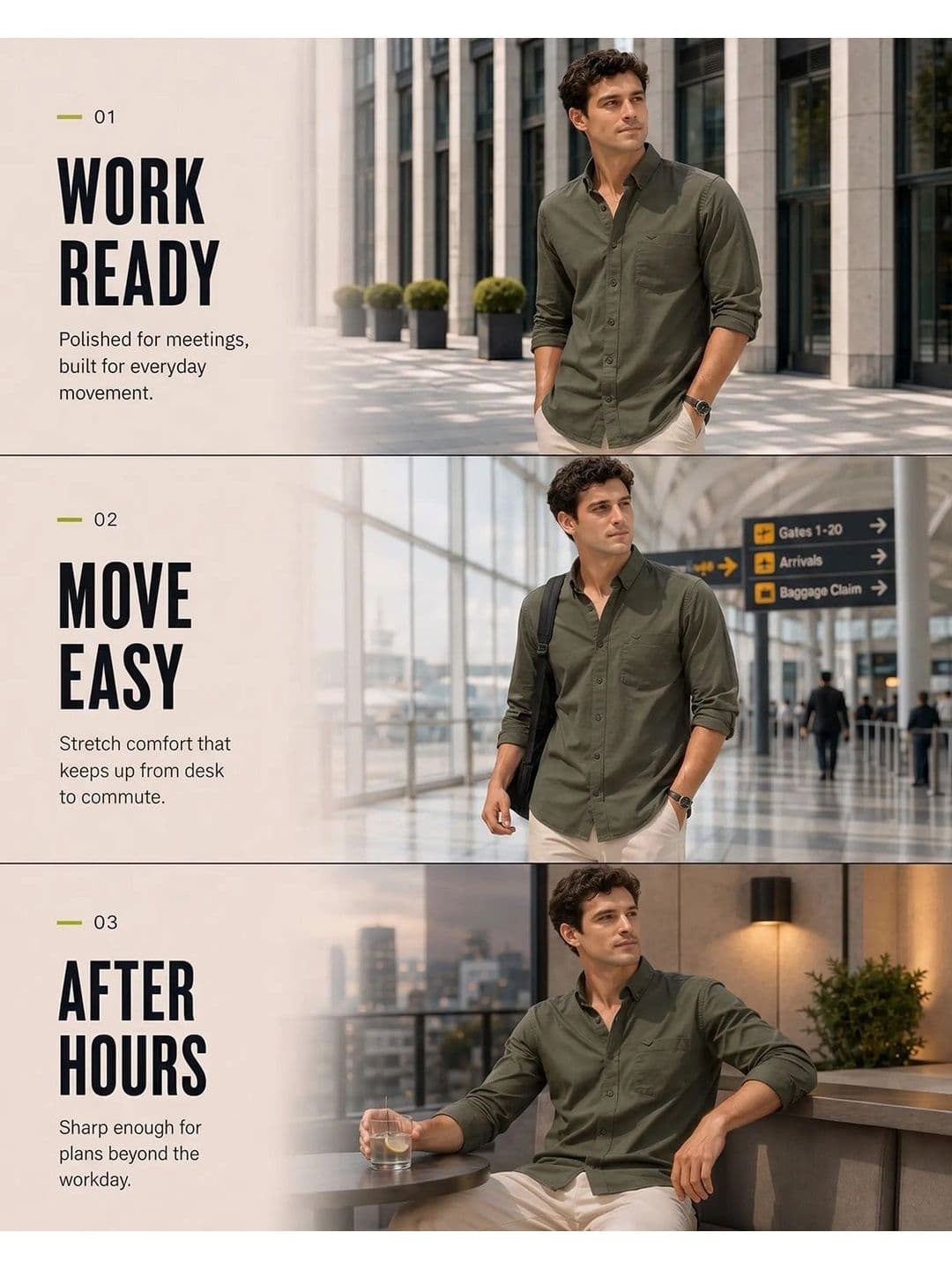 NOBERO Men Casual Shirt thumbnail 6