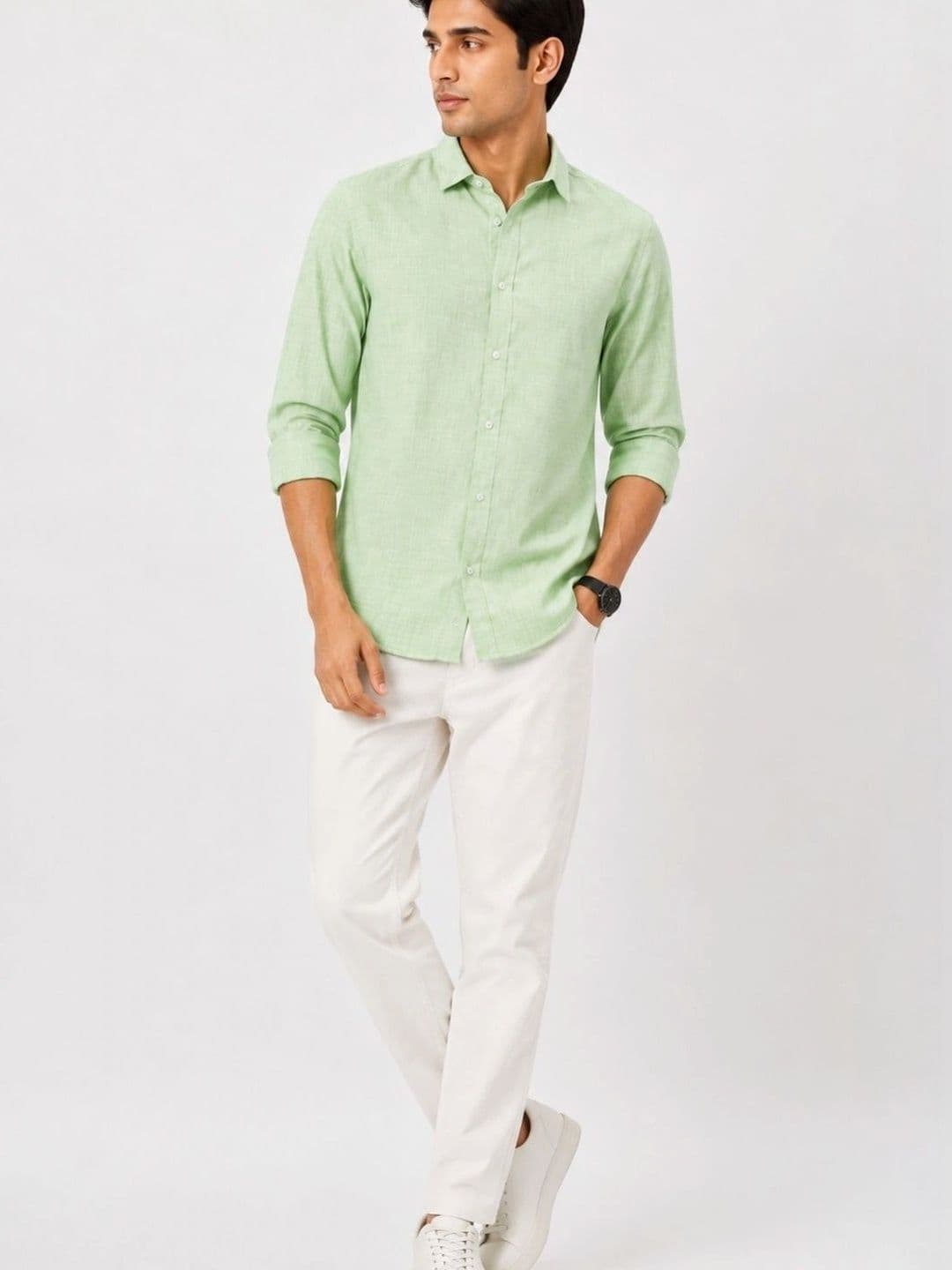 THE FORMAL FACTORY Men Classic Casual Shirt thumbnail 6