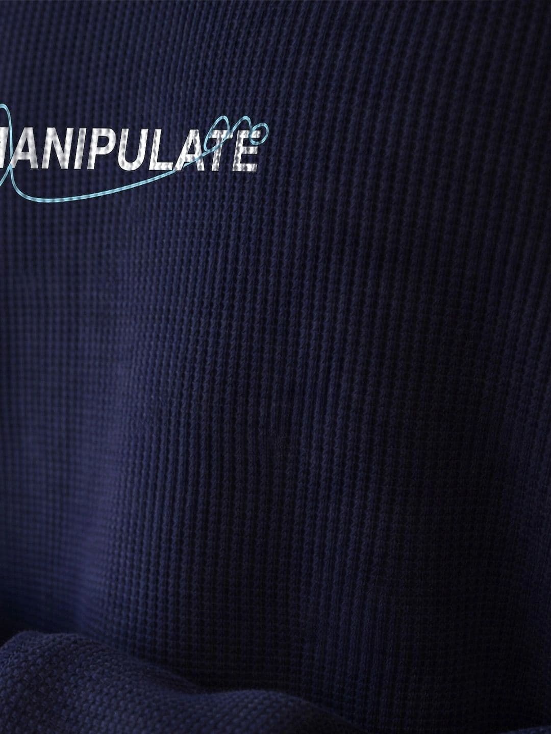 BRAHMOR Men Typography Drop-Shoulder Sleeves Boxy T-shirt thumbnail 4