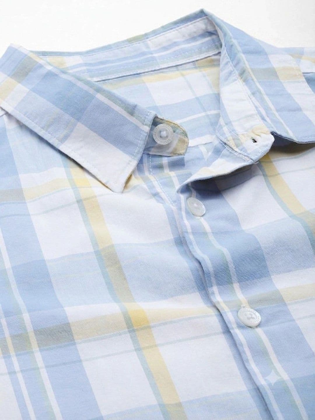Studio-9 Men Classic Slim Fit Checked Casual Shirt thumbnail 4