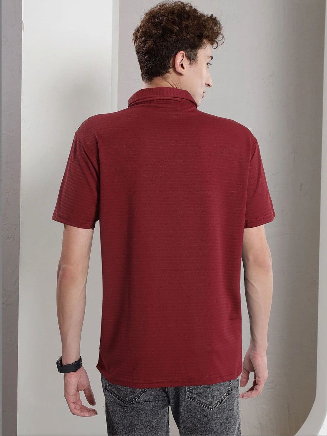 Tromko Men Polo Collar Antimicrobial T-shirt thumbnail 2