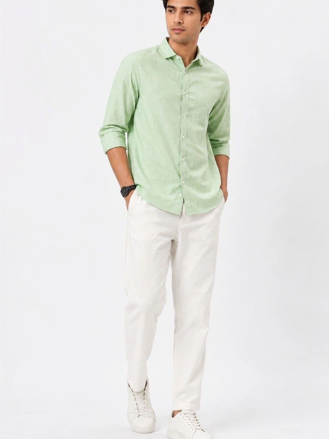 THE FORMAL FACTORY Men Classic Casual Shirt thumbnail 2