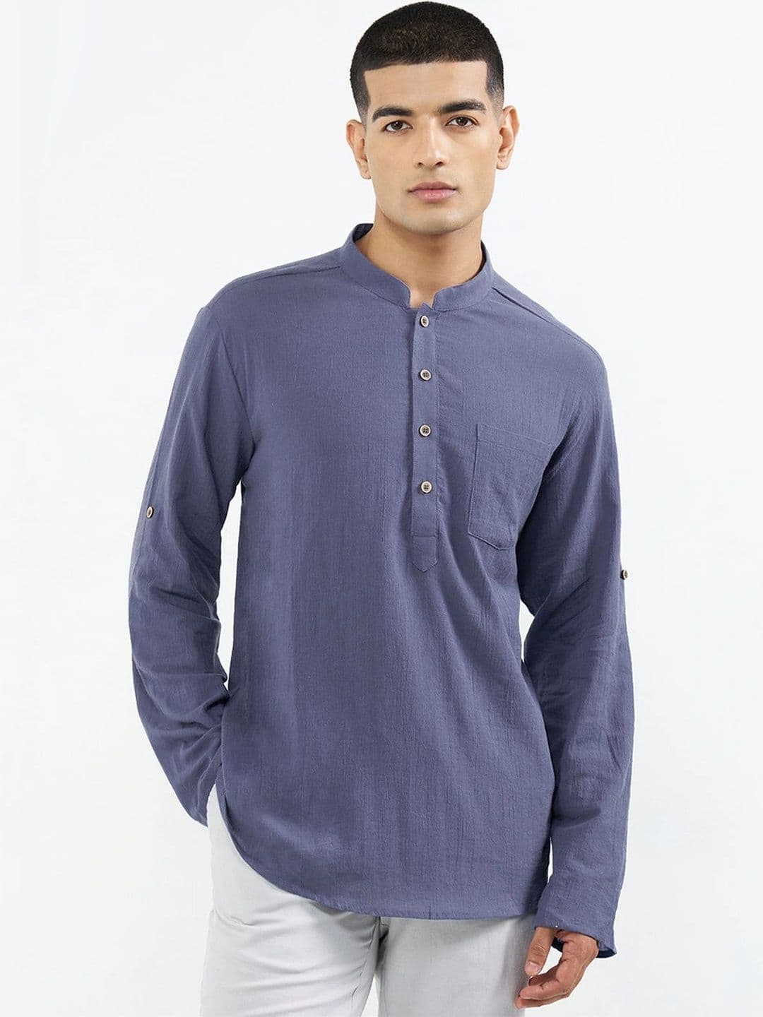 indus route by Pantaloons Men Kurta thumbnail 6