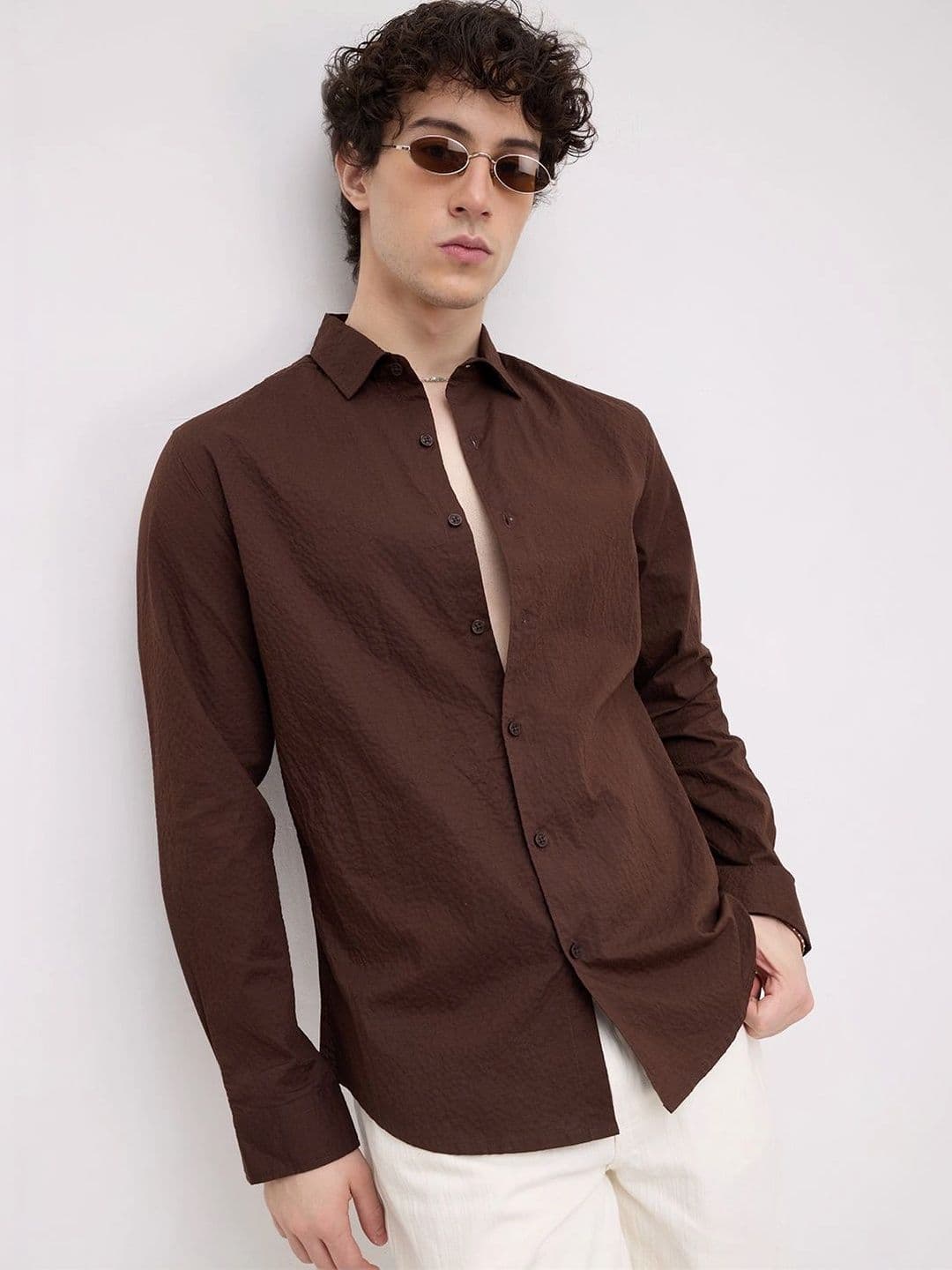 VASTRADO Men Classic Slim Fit Casual Shirt thumbnail 7