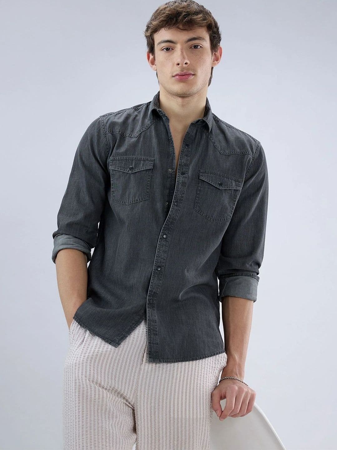 VASTRADO Men Classic Casual Shirt thumbnail 7