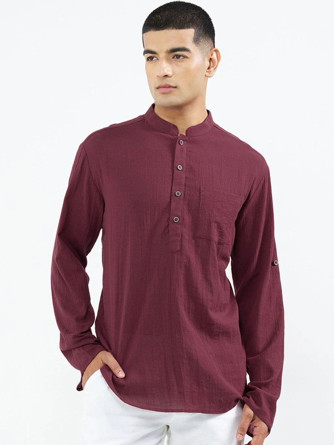 indus route by Pantaloons Men Kurta thumbnail 6