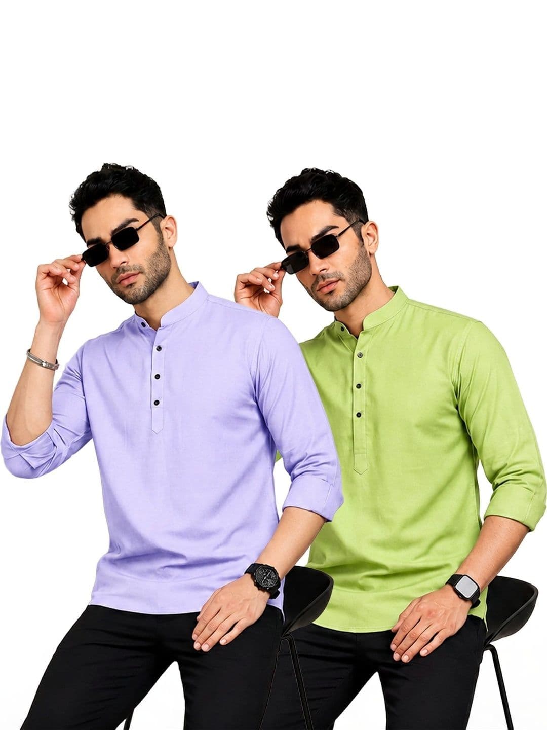 Kavyangle Creation Men Kurta - view 1