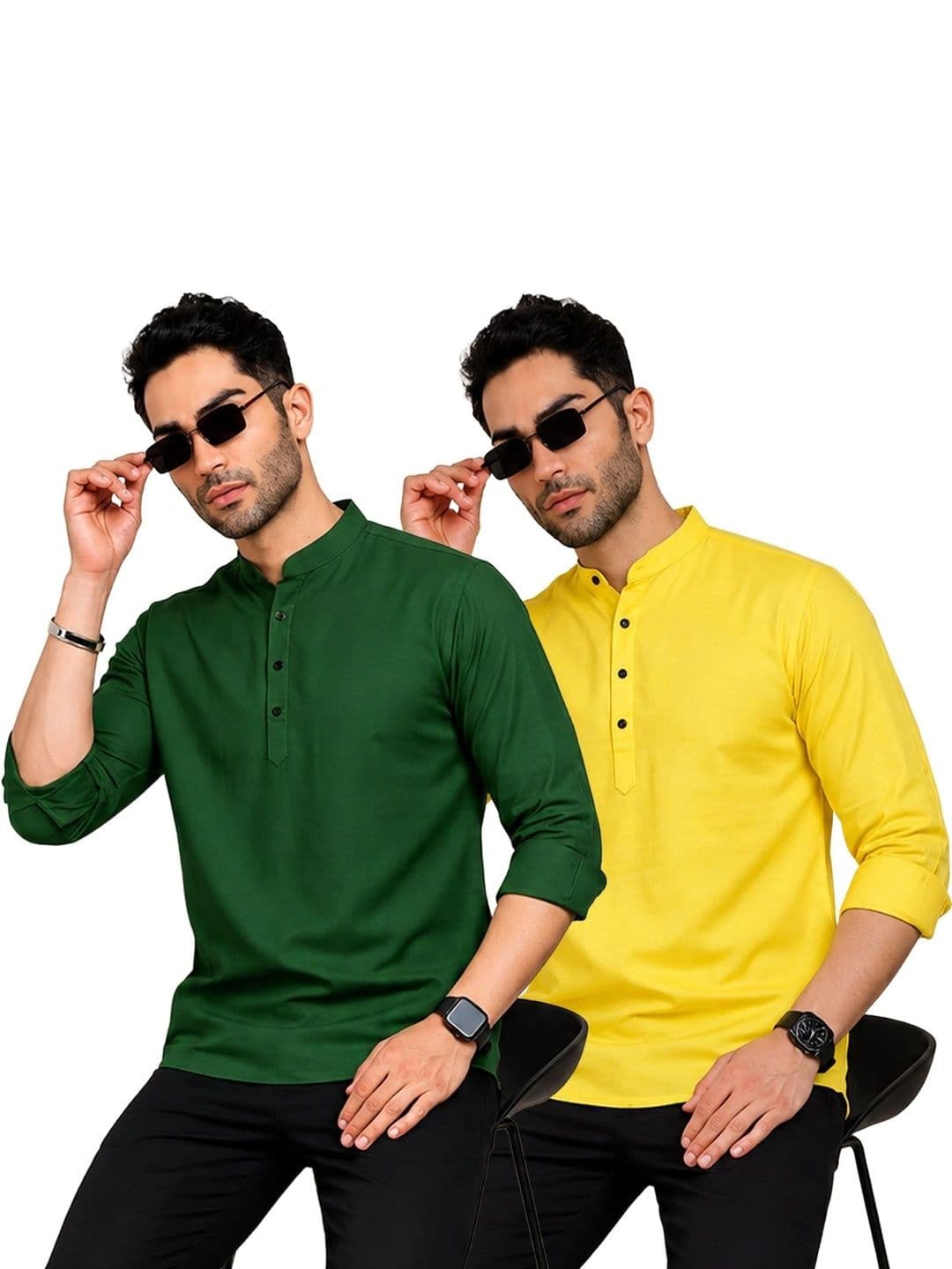Kavyangle Creation Men Kurta - view 1