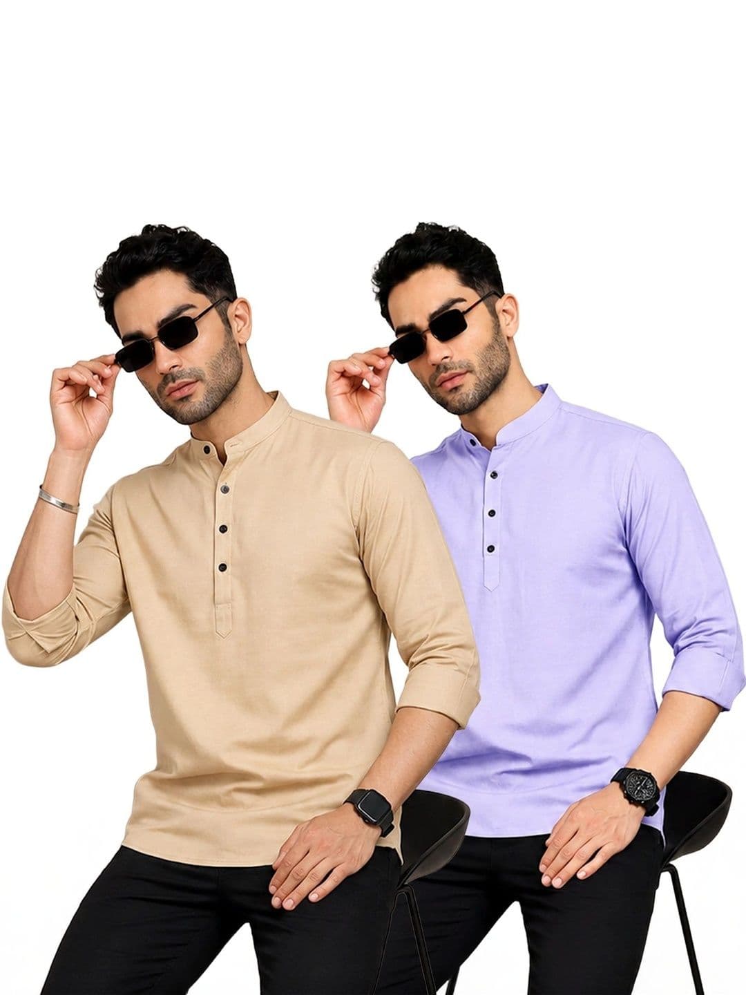Kavyangle Creation Men Kurta - view 1