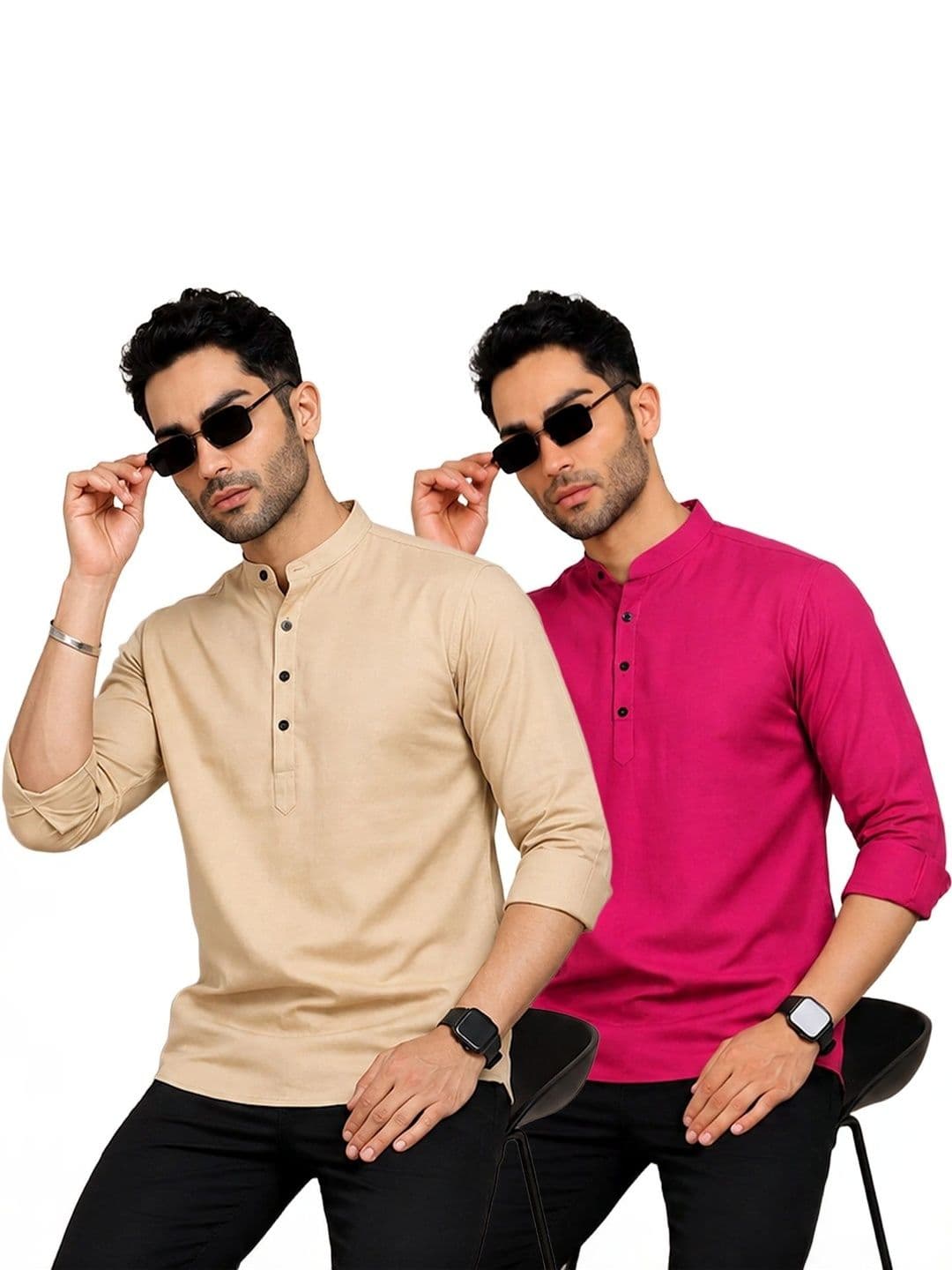 Kavyangle Creation Men Kurta - view 1