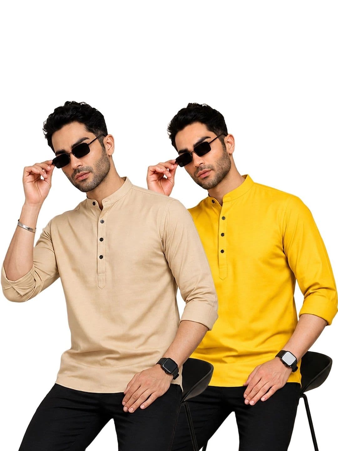 Kavyangle Creation Men Kurta - view 1