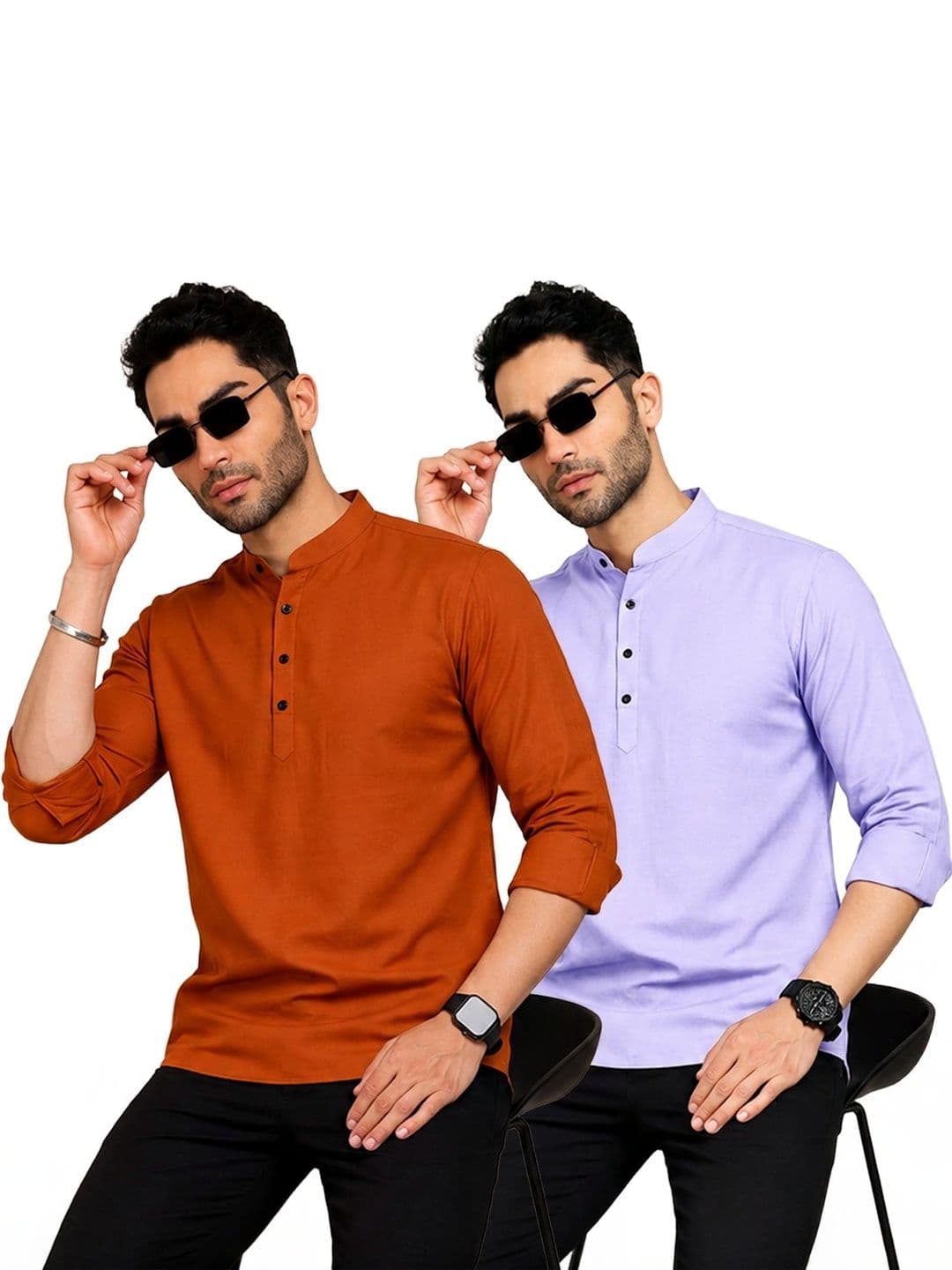 Kavyangle Creation Men Kurta - view 1