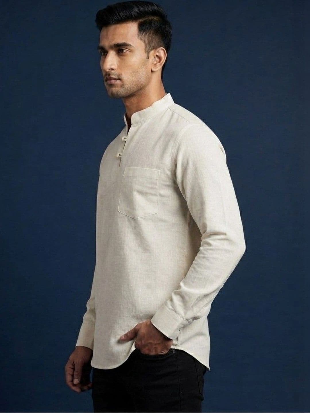 HERE&NOW Men Kurta thumbnail 5