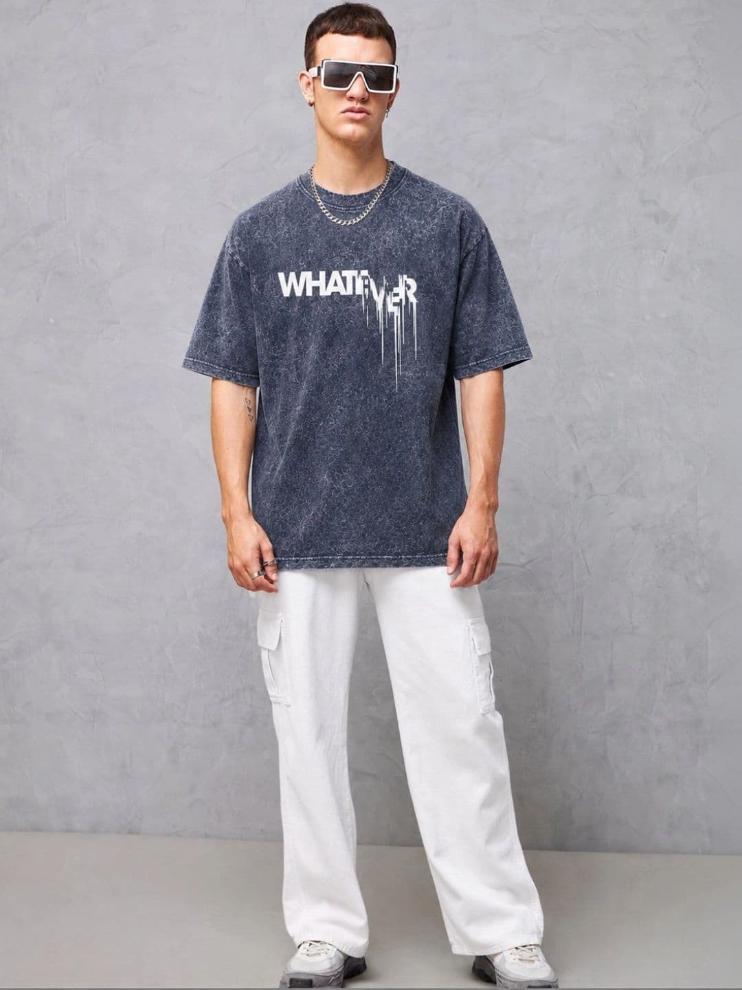 VELS CLOTHING Men Typography Printed Bio Finish T-shirt thumbnail 5