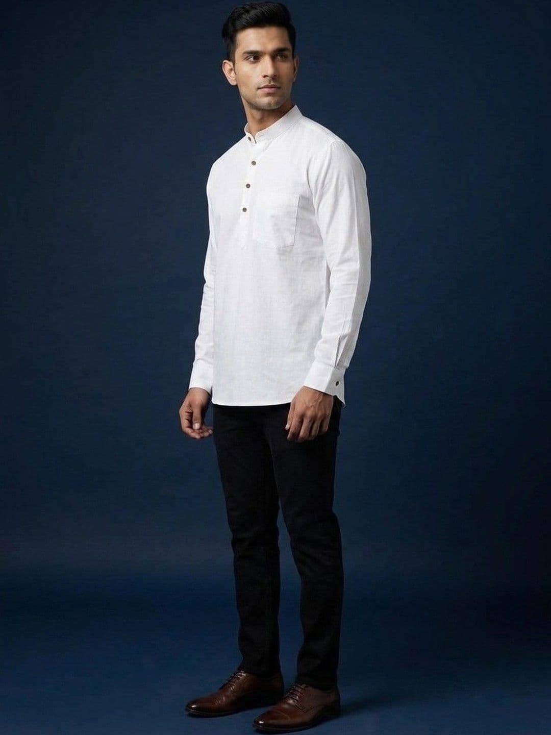 HERE&NOW Men Kurta thumbnail 2