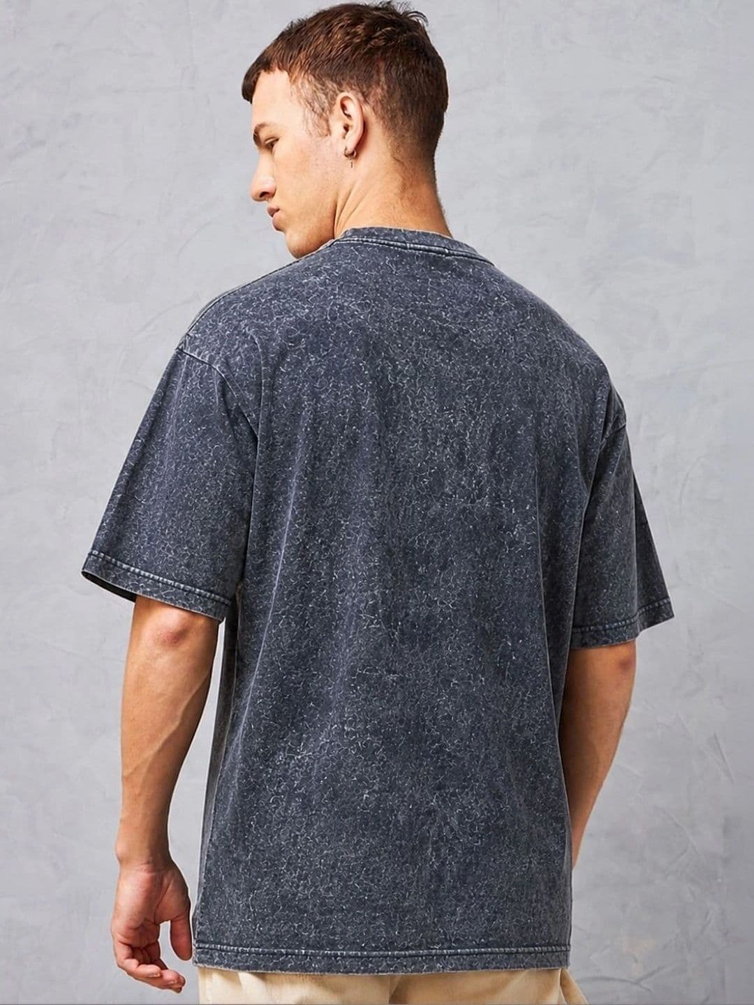 VELS CLOTHING Men Typography Printed Bio Finish T-shirt thumbnail 4