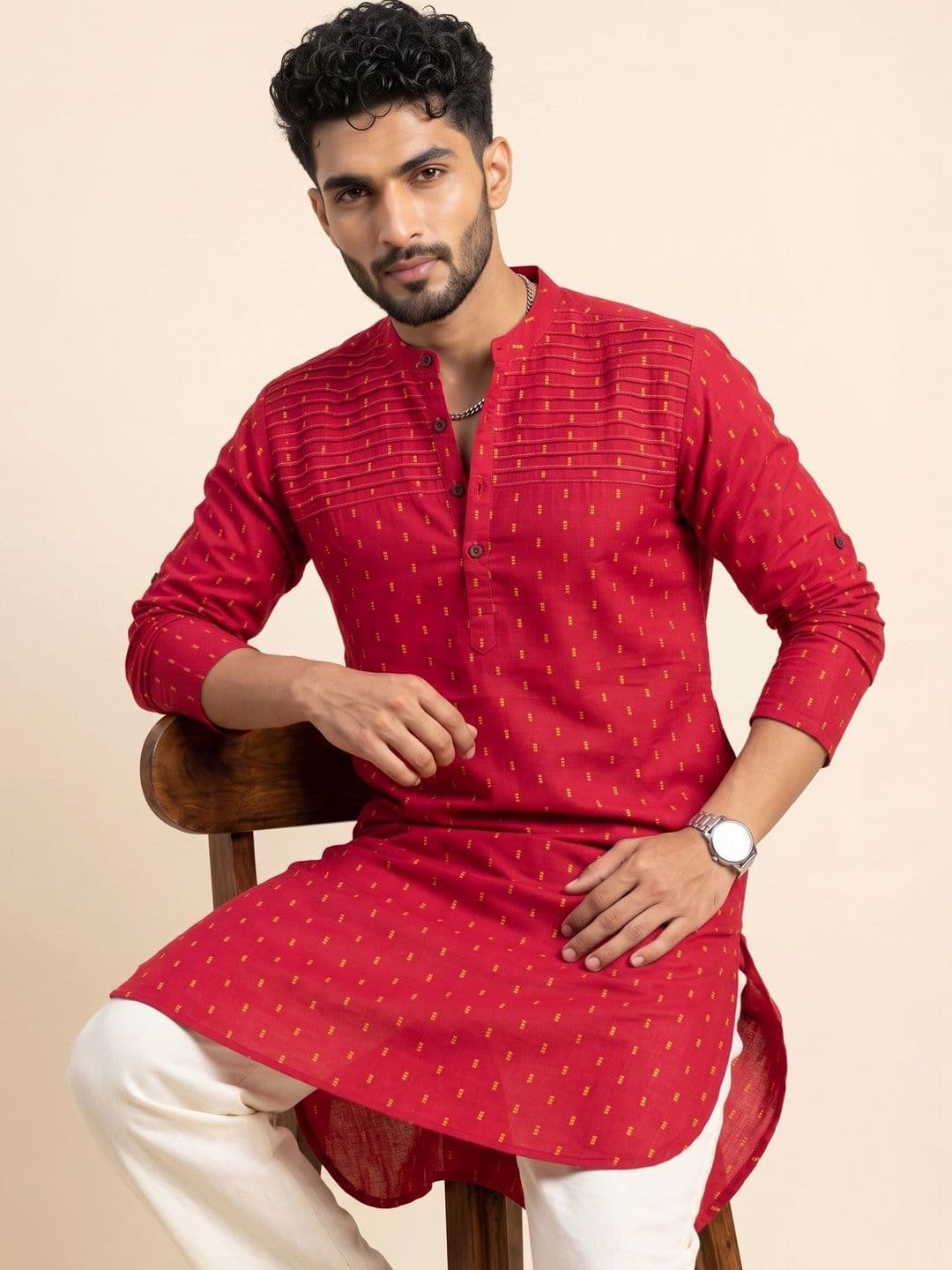 Anouk Men Kurta thumbnail 4