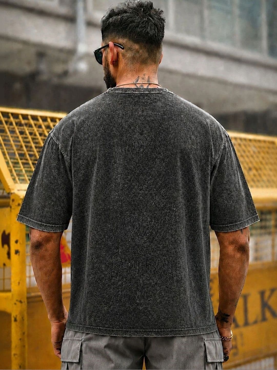 VELS CLOTHING Men Typography Printed Bio Finish T-shirt thumbnail 3