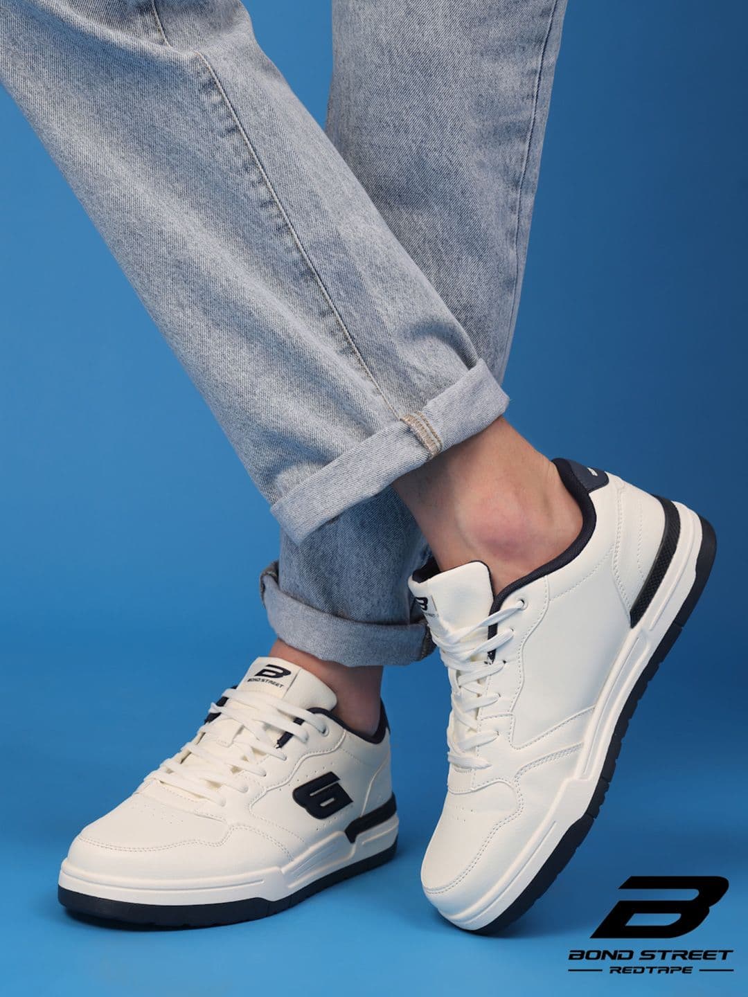 Bond Street By Red Tape Men PU Sneakers thumbnail 4