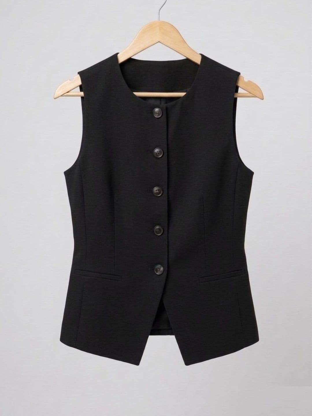 The Roadster Lifestyle Co Sleeveless Slim Fit Waistcoat thumbnail 5