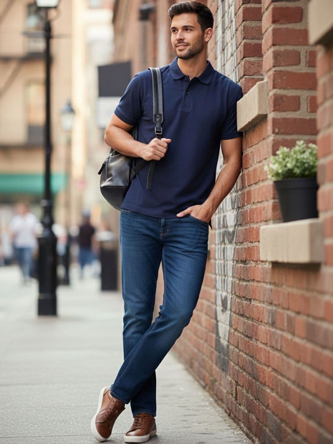 The Roadster Lifestyle Co. Men Cotton Polo Collar Tshirts thumbnail 4