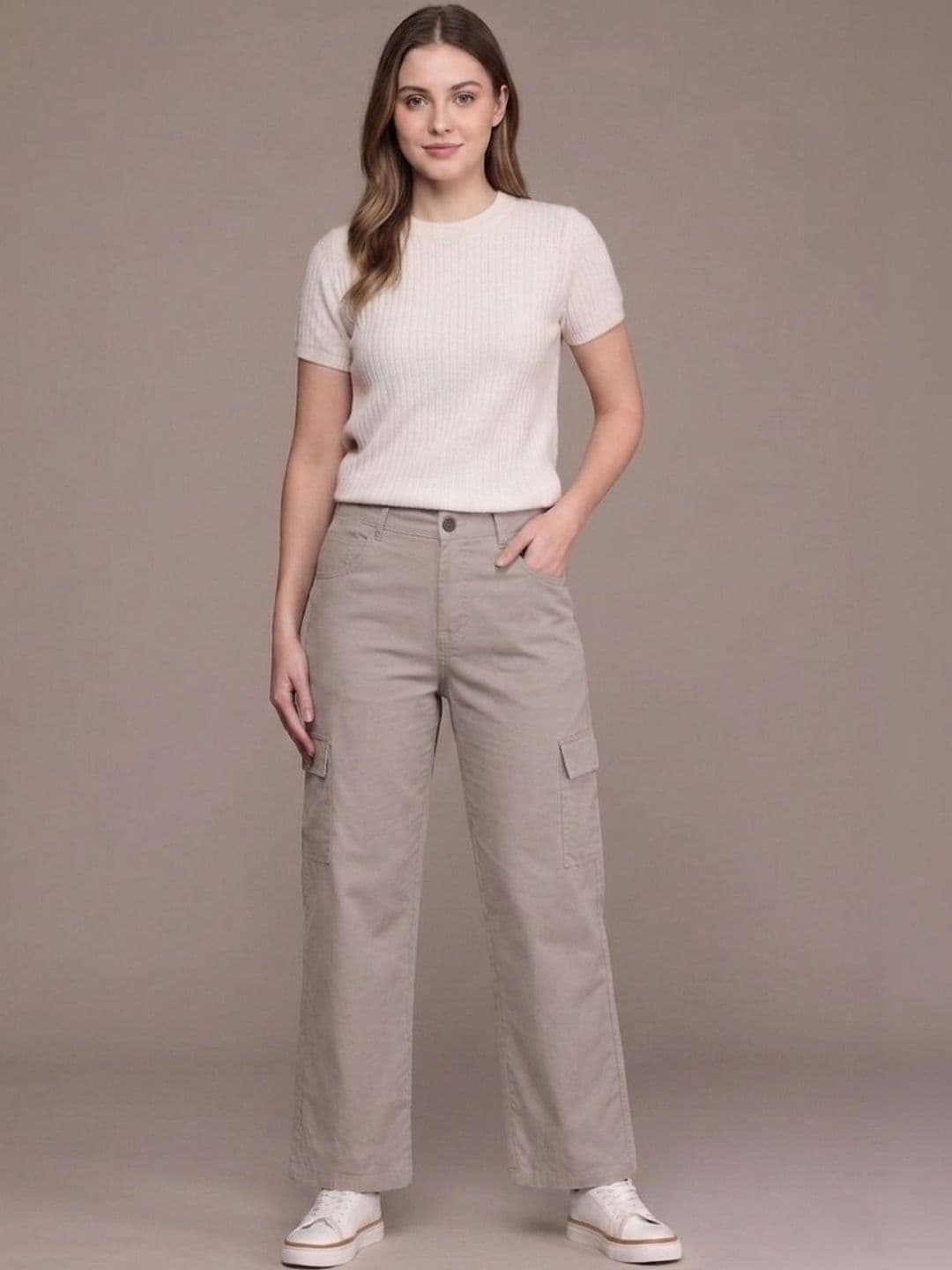 zayla Women Comfort Straight Fit High-Rise Jeans thumbnail 4