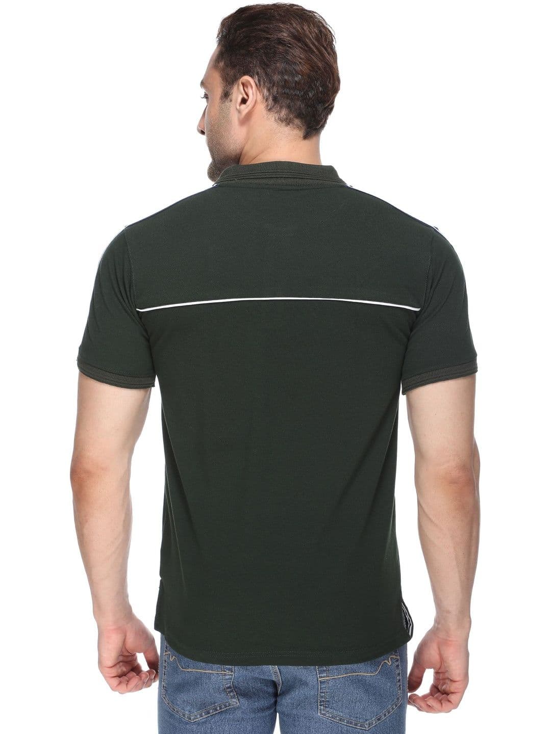 FRIENDHOOD Men Polo Collar Slim Fit T-shirt thumbnail 3