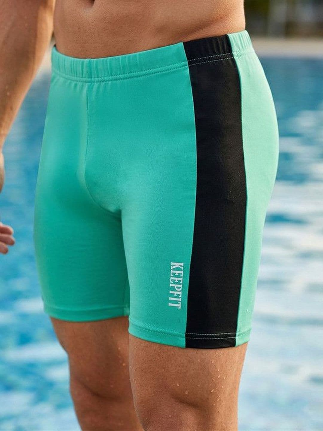 Keepfit Men Colourblocked Swim Shorts Swim Bottoms thumbnail 3