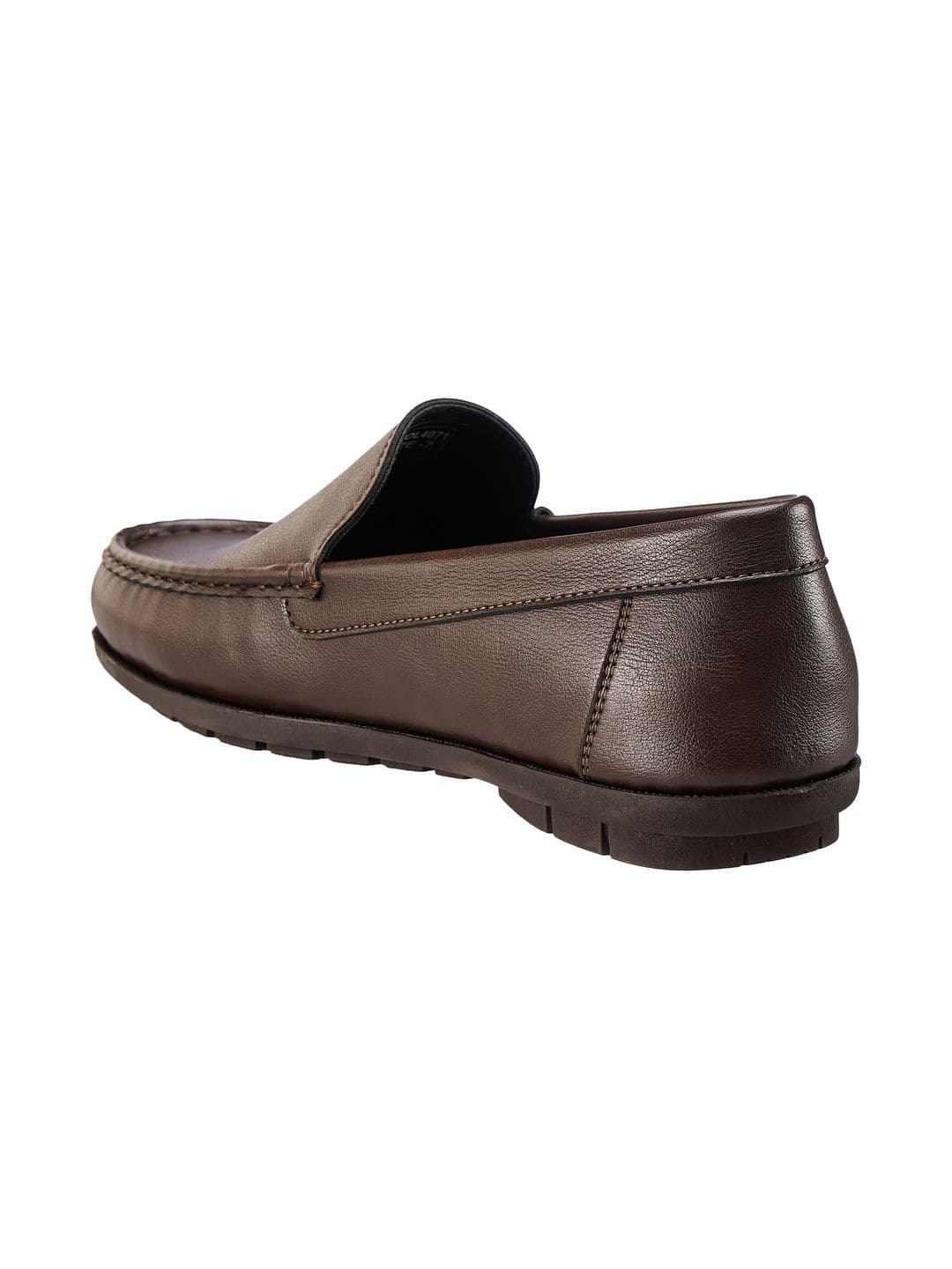 Duke Men Textured PU Round Toe Loafers thumbnail 2