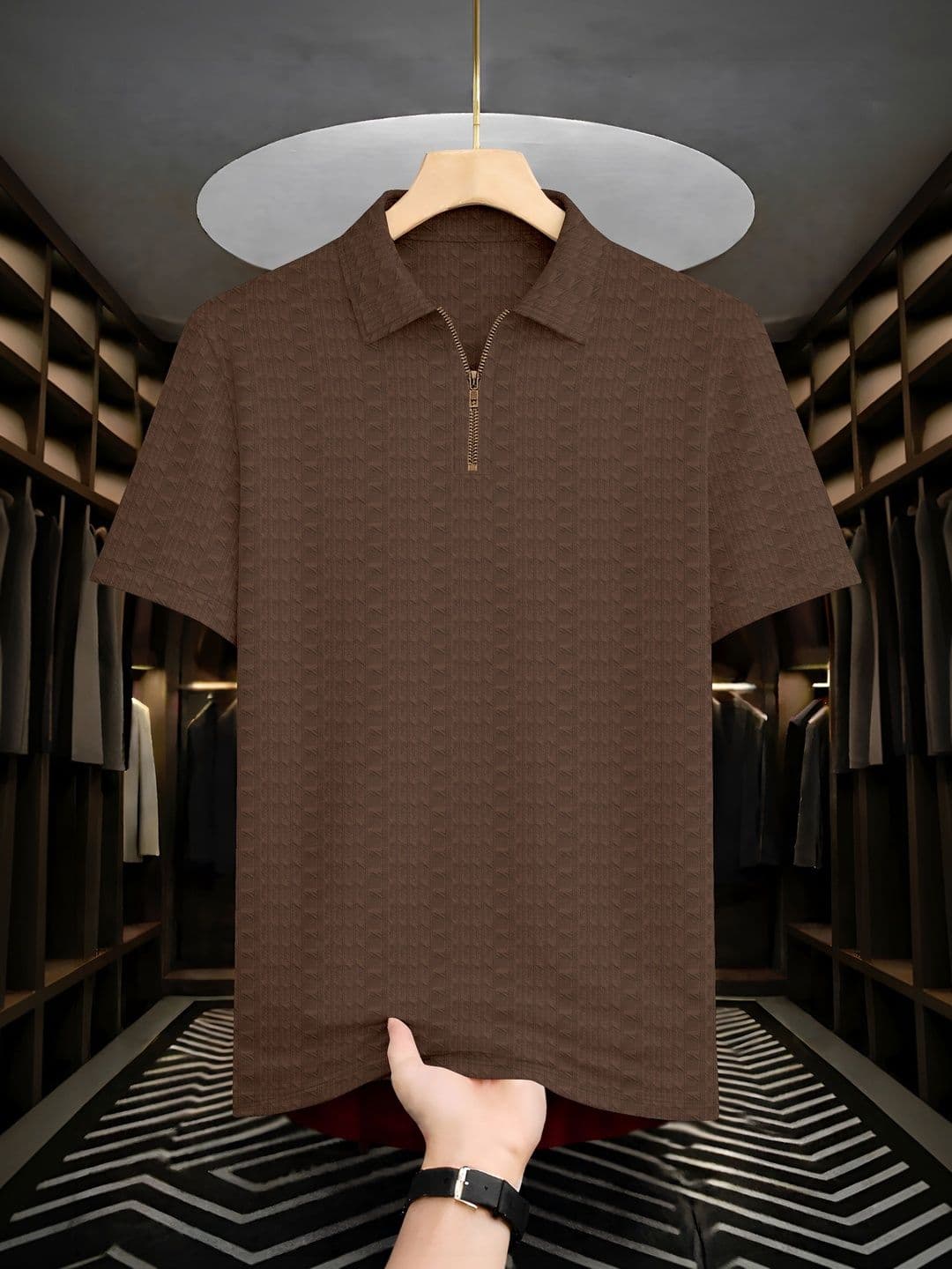 Moda Rapido Men Polo Collar T-shirt thumbnail 2