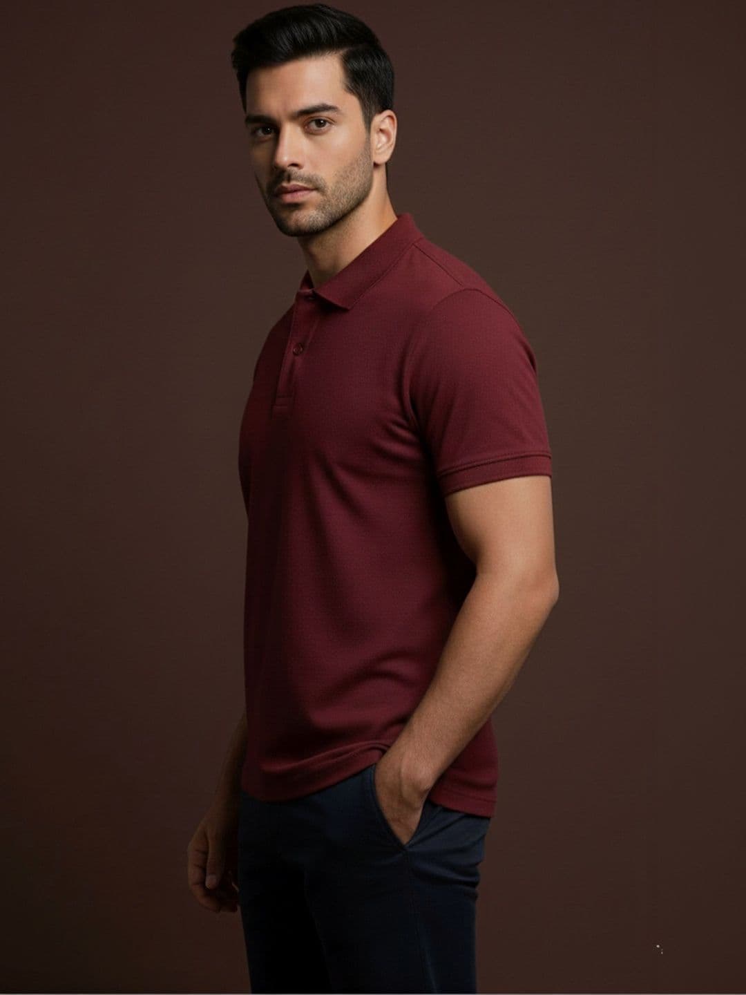 The Roadster Lifestyle Co Cotton Polo Collar Tshirts thumbnail 2