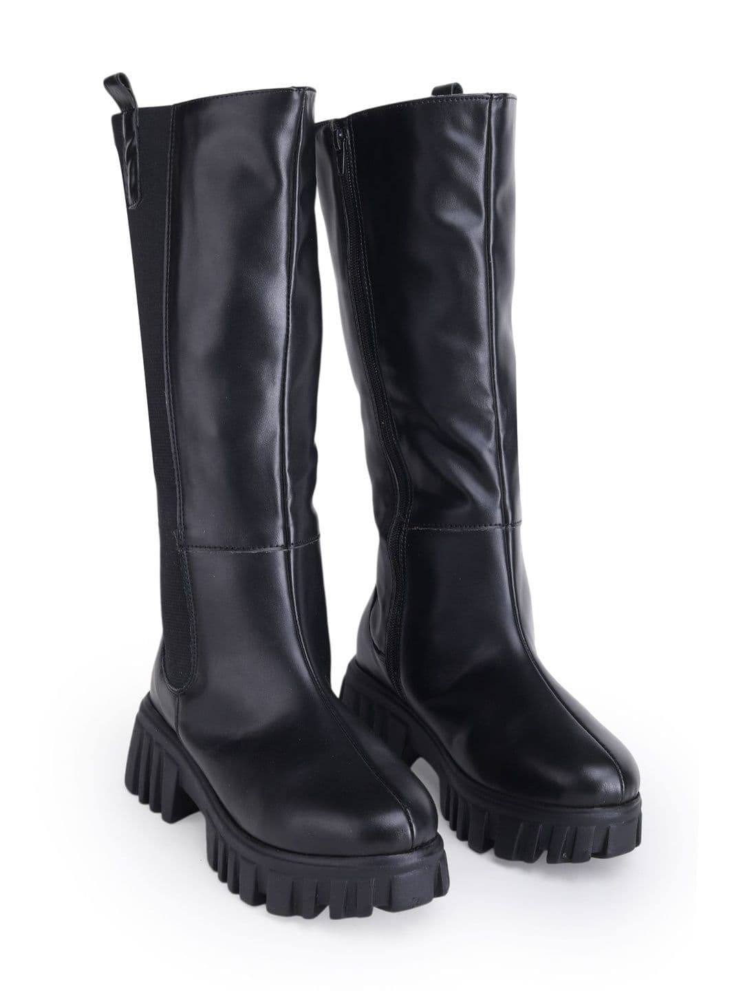 DressBerry Women Round Toe Zip Winter Boots thumbnail 5