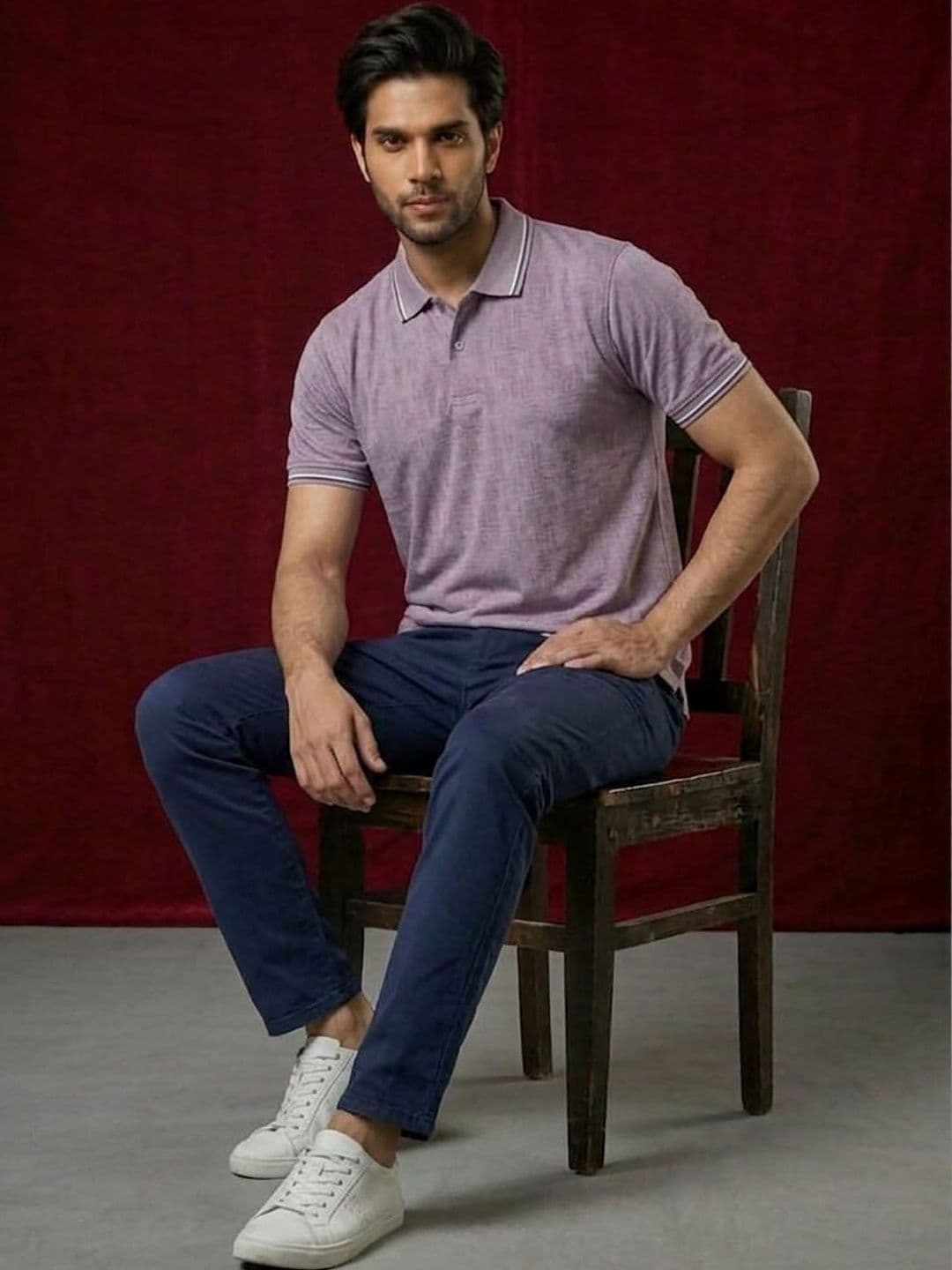 SZN Men Polo Collar T-shirt thumbnail 4