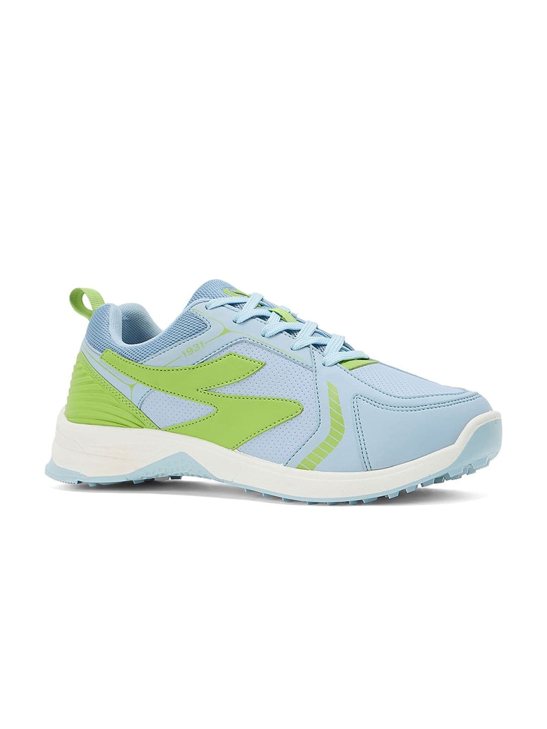 SG Yorker Pro Shoes Blue-Lime Green - All Rounder Training & Match Shoes thumbnail 2