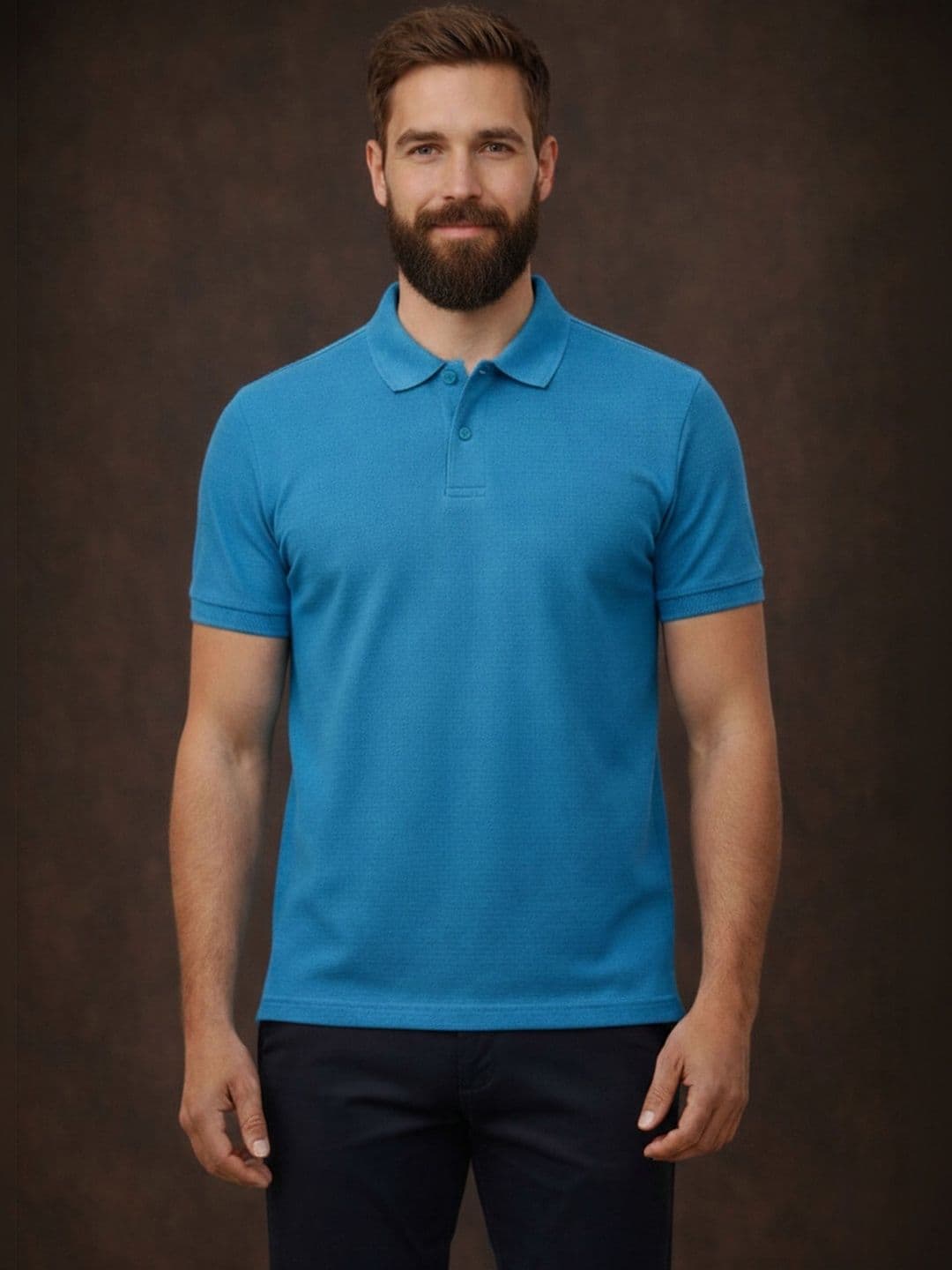 The Roadster Lifestyle Co Cotton Polo Collar Tshirts - view 1