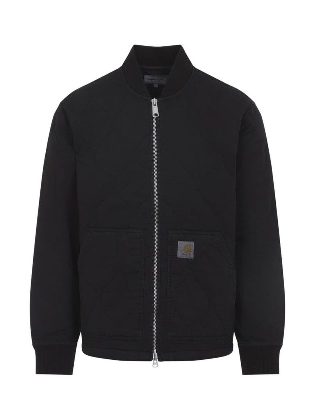 Carhartt Black Logo Patch Zip Jacket - view 1