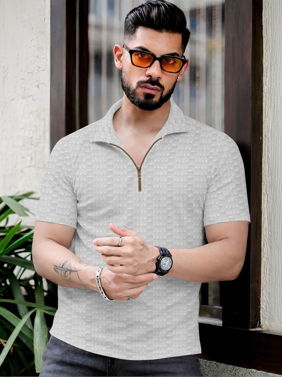 Moda Rapido Men Polo Collar T-shirt - view 1